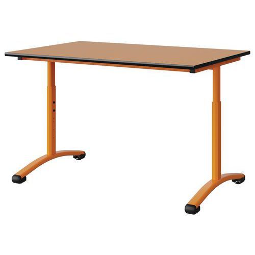 TABLE MALIBU 120X80 T3/T6 DL ST ANTIB ORAN U340/NO ORAN 1028