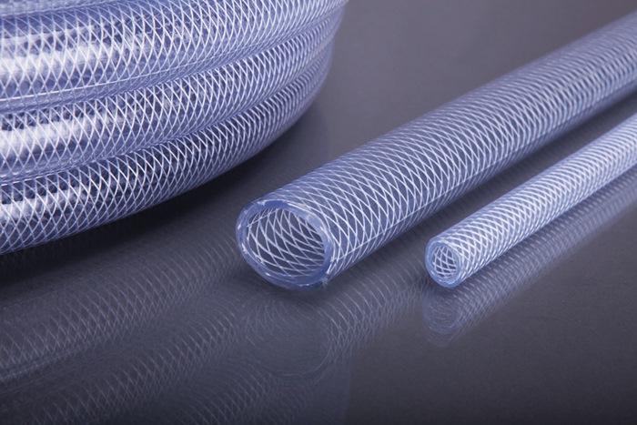 Tuyau pour air comprimé en PVC APDatec 81 - D. Intérieur 13 mm, D. Extérieur 20 mm, longueur 50 m - Transparent - Rouleau APD_0