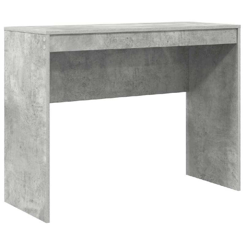 VidaXL Bureau Gris béton 100 x 40 x 76 cm Modèle Azur Ombre - 869405_0