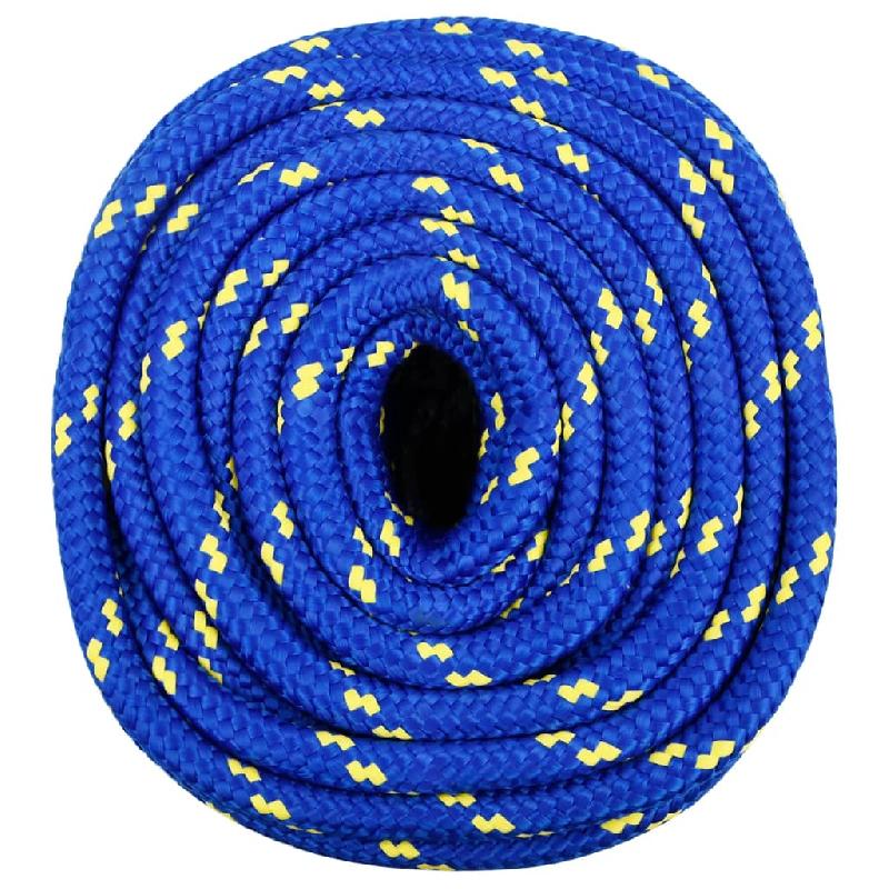 Vidaxl corde de bateau bleu 18 mm 100 m polypropylène 152472_0