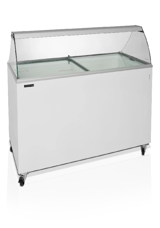 Vitrine a glace IC400SC-SO (401 / 350 L) Blanc TEFCOLD_0