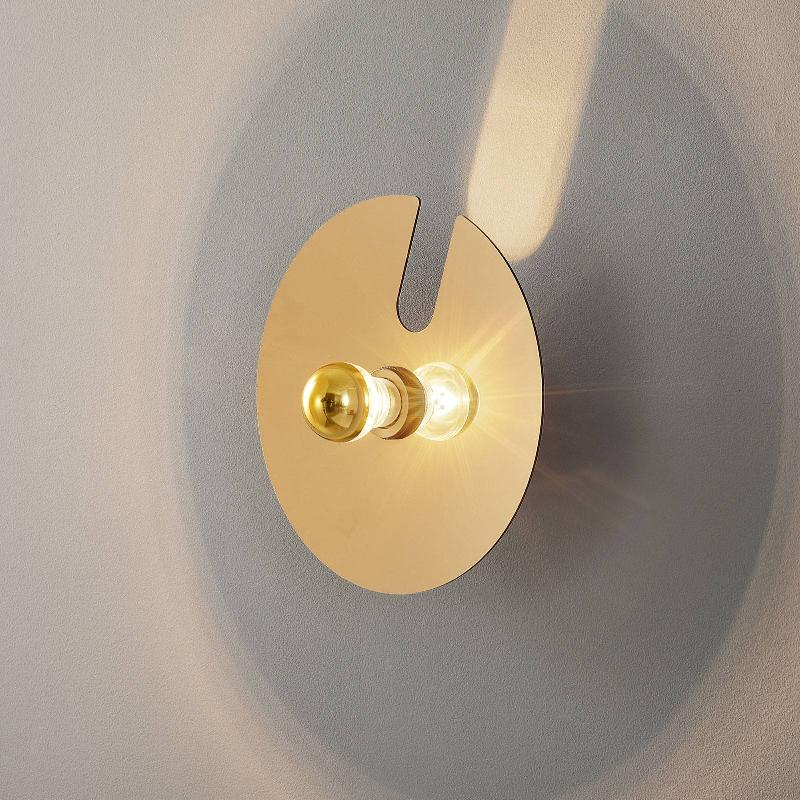 WEVER & DUCRÉ LIGHTING WEVER & DUCRÉ MIRRO 1.0 MUR 30CM NOIR/OR