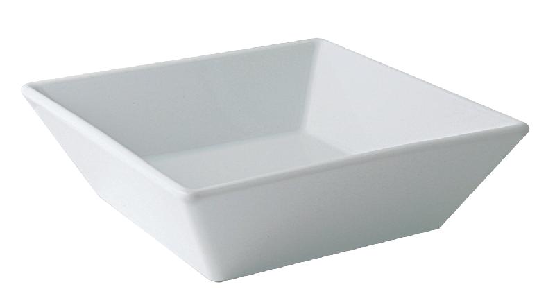 COUPELLE CARRÉ BLANC PORCELAINE 15 CM CLASSIC SQUARE