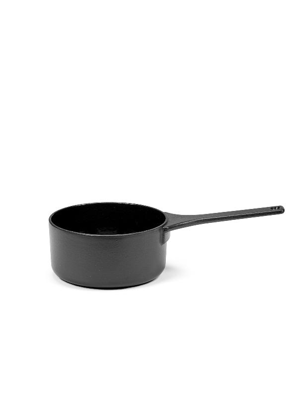 CASSEROLE AVEC COUVERCLE FONTE D'ACIER Ø 17 CM 8,2 CM 130 CL SURFACE SERAX