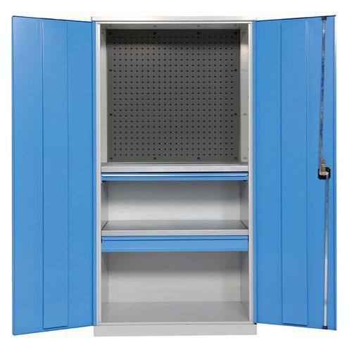 1/2 PANNEAU SUPPORT OUTILLAGES FOND D'ARMOIRE L 500 ANTHRACITE - ANJOU TOLERIE
