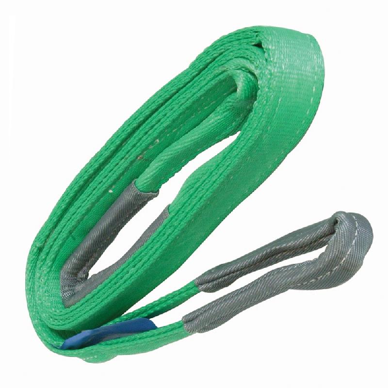 Élingue de levage 2 tonnes - 2 m Silverline 245056 - polyester PES avec yeux renforcés_0