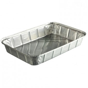50 BARQUETTES JETABLES ALUMINIUM COUVERCLES SÉPARÉS OPERCULABLE 2100ML