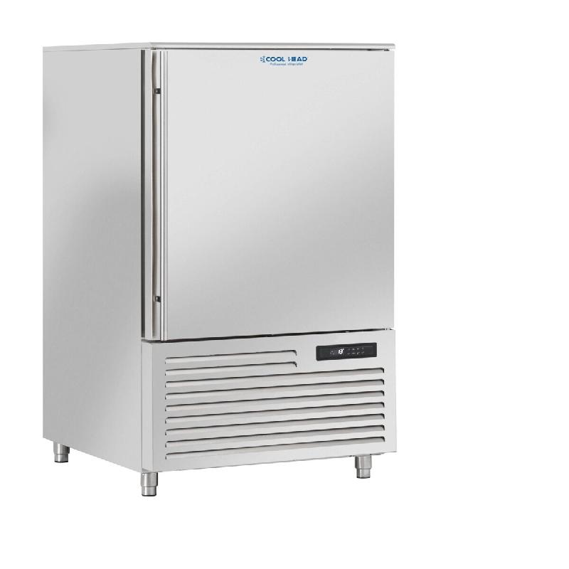 Abatteur 10 plaques GN1/1-EN60x40, sonde, cycles Temp/Temps, -40°C & glace, 79x87x152 cm, Cool Head RF100A - 2458_0