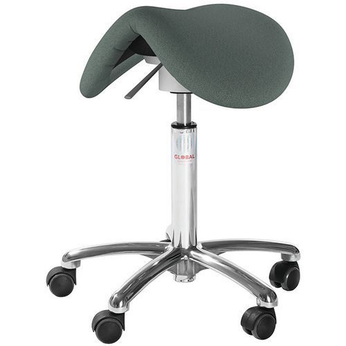 MINI SIÈGE FLEXMATIC - TISSU CURA - BAS - VERT - GLOBAL PROFESSIONAL SEATING
