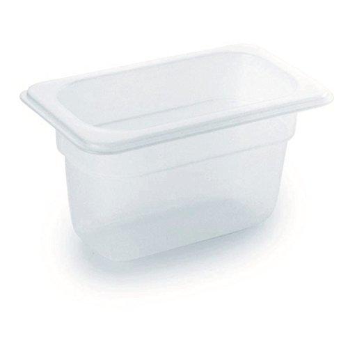 BAC GASTRONORME GN 1/9 EN POLYPROPYLÈNE 17.6X 10.8X 10CM - LACOR - GASTRONORME