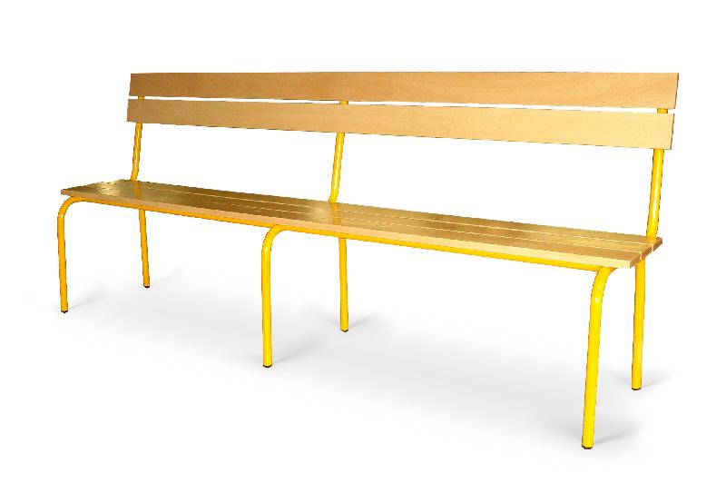 Banc pour écoliers Martin - conforme normes 1729-1 et 1729-2 - garantie 10 ans et soudures à vie_0