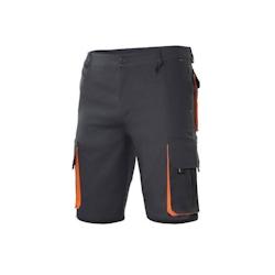Bermuda multipoches bicolore  noir|orange T.42 Velilla - polyester 8435011416991_0