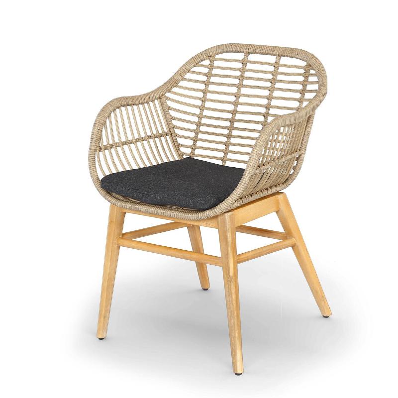 BEST Lecce - Fauteuil Acacia - Marron - 552401_0