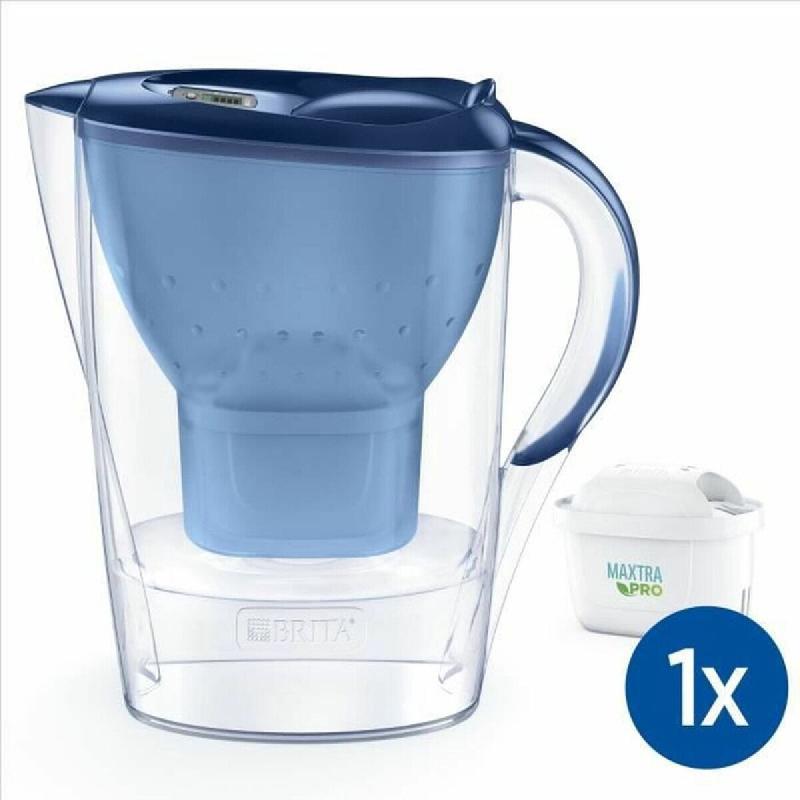 BRITA Carafe Filtrante 2,4l Avec Cartouche Maxtra 1051119 - bleu plastique 4006387124090_0