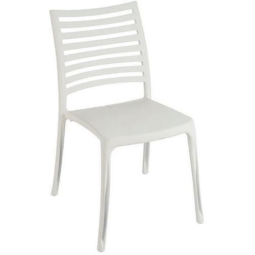CHAISE SUNDAY BLANC GLACIER - GROSFILLEX