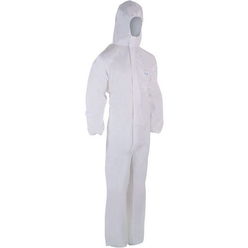 COMBINAISON BLANCHE POUR PROTECTION CHIMIQUE DE TAILLE XL - SINGER SAFETY