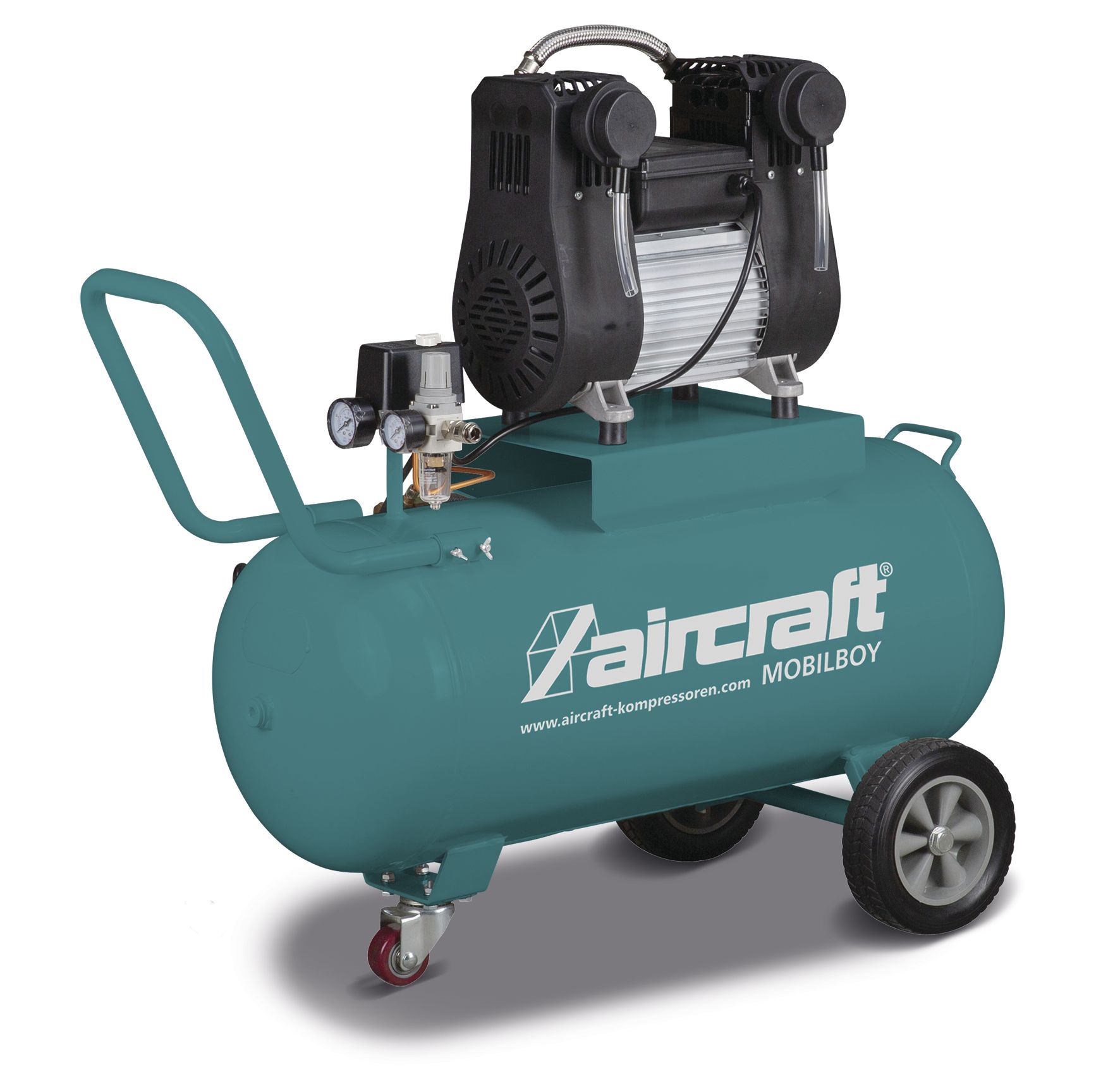 COMPRESSEUR SILENCIEUX 8 BARS 90L 230L/MIN AIRCRAFT MOBILBOY SIL 320/90