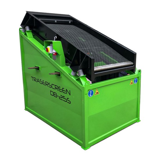 Crible stationnaire DB25S - rendement 7 à 25T/h - électrique et transportable - DB Engineering_0