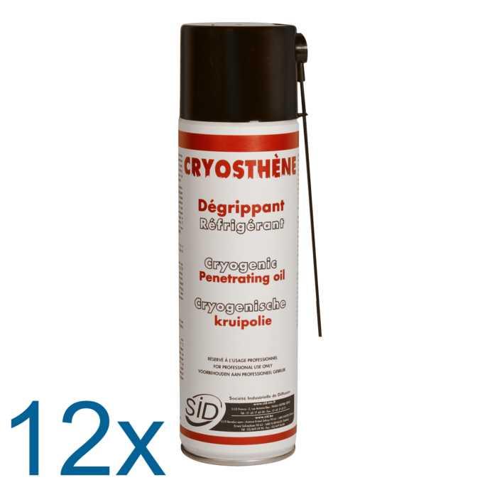 Dégrippant cryogénique Cryosthene - action renforcée par choc cryogénique - lubrifiant et réducteur de friction_0