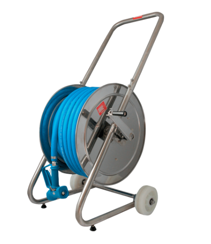 Enrouleurs de tuyaux portables en acier inoxydable - Pirtek - Numéro de pièce CCPOR-1345SS et CCPOR-1930SS_0