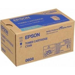 EPSON - 0604 - TONER CYAN - PRODUIT D'ORIGINE - 7500 PAGES - C13S050604