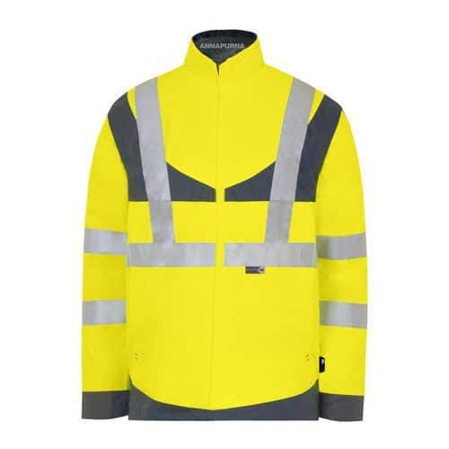 GILET DE FROID ANNAPURNA JAUNE/MARINE 2XL - T2S