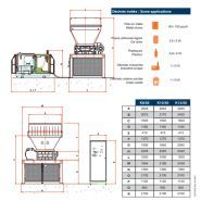 Broyeur hydraulique 50 ch pour déchets organiques et plastiques
