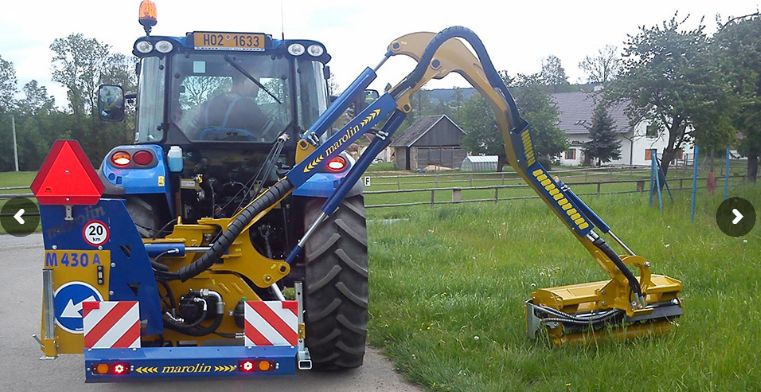 Broyeur forestier hydraulique semi-professionnel M430AX M500ASX - Marolin - largeur de coupe 100 cm_0