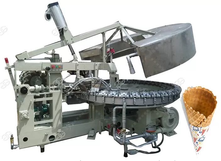 Machine inoxydable de fabrication de cône - henan gelgoog - capacité 2500pcs/h_0