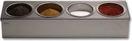 MATFER - ROLL'BOX INOX 4 BOLS 115 X 510 X 135 MM - 017084