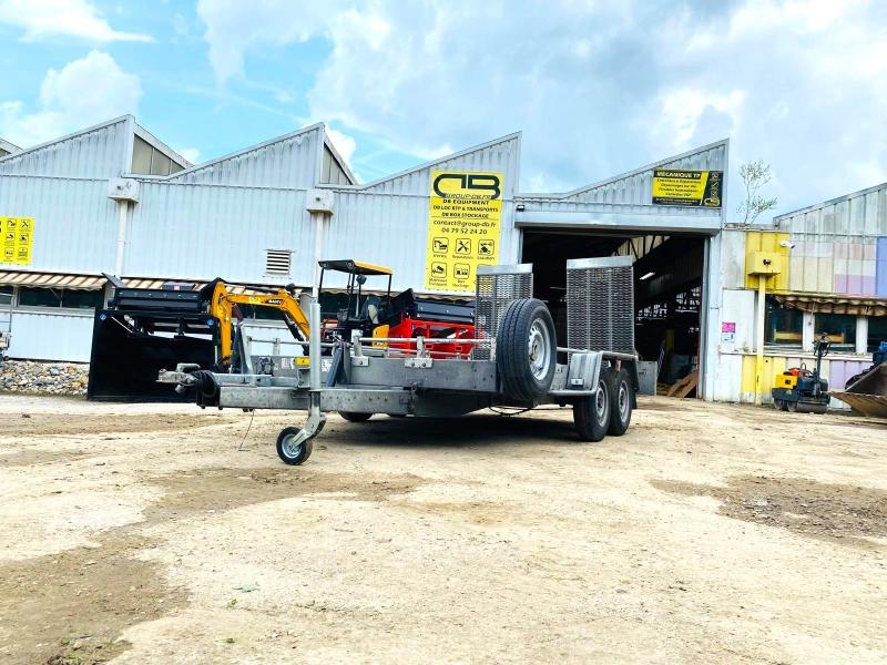 MECANOREM Remorque porte engins 2T_0