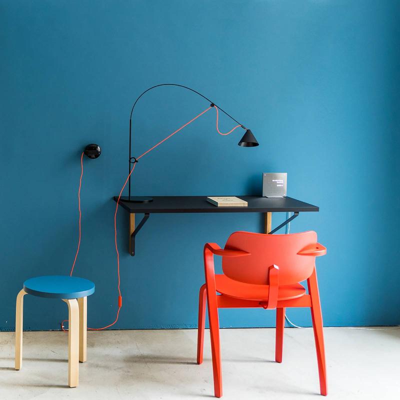 MIDGARD AYNO S LAMPE DE TABLE NOIRE/ORANGE 2 700 K