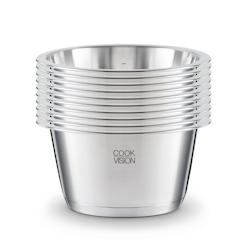 Pack 10x casseroles 18 cm cookvision - Acier inoxydable 18/10 6011800P10_0