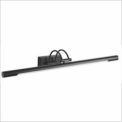 Papuq Applique murale LED 8W, lumière chaude 3000K, noir, traditionnelle et élégante, totalement articulée pour tableaux et miroirs. - 8436613830154_0