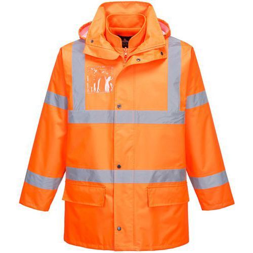 PARKA HAUTE-VISIBILITÉ 5-EN-1 ESSENTIAL S765 ORANGE XXXL - PORTWEST