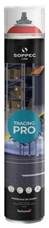 Peinture de marquage au sol tracing® pro système purespray rouge ral 3020 aérosol 750ml - SOPPEC - 152004o - 826562_0
