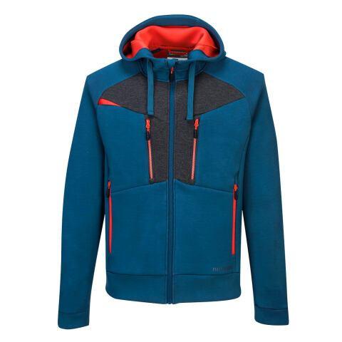 PORTWEST DX472 SWEAT À CAPUCHE ZIPPÉ DX4 BLEU METRO - TAILLE XXXL