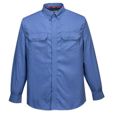 PORTWEST FR69 CHEMISE BIZFLAME PLUS BLEU - TAILLE L