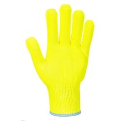 Portwest - Gants anti coupures de niveau D Pro Cut Liner Jaune Taille 10 - 5036108279777_0