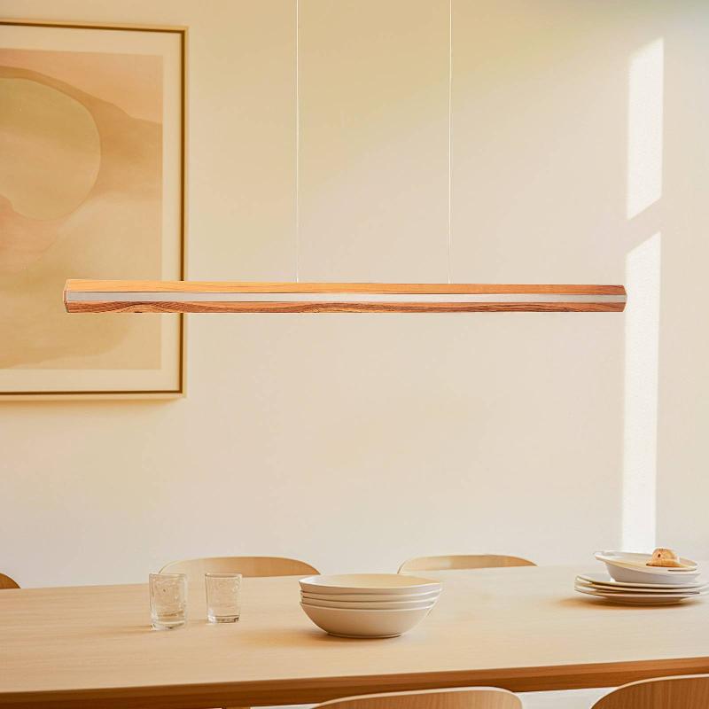 QUITANI ELIS SUSPENSION LED NOYER/NICKEL 148 CM