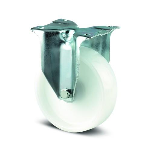 ROULETTE FIXE POLYAMIDE - CHARGE STANDARD - Ø 80 MM - ALPHA TENTE