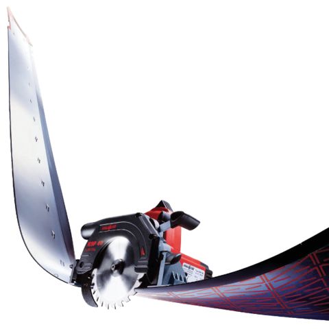 SCIE CIRCULAIRE 900W MAFELL Ø 120MM - AVEC RAIL KSP 40 - MALETTE TRANSPORT - 915801