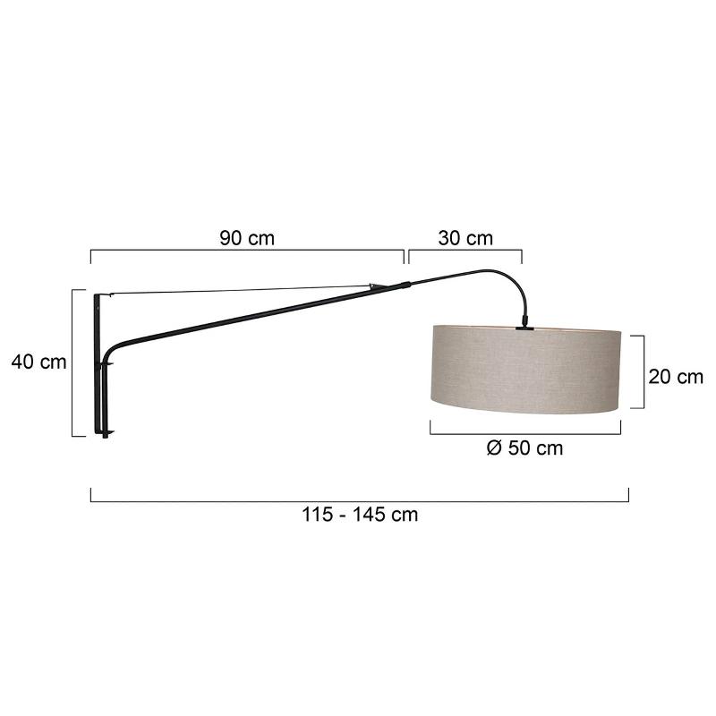 STEINHAUER APPLIQUE EN TISSU ELEGANT CLASSY NOIRE/BOUE