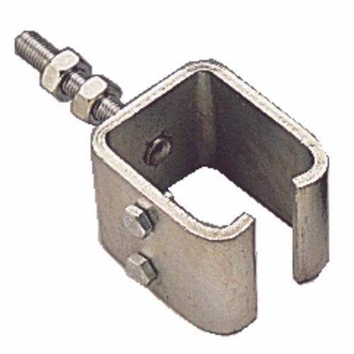 SUPPORT DE RAIL HAUT SANS VIS POUR PORTE COULISSANTE - SÉRIE 130000 ROB