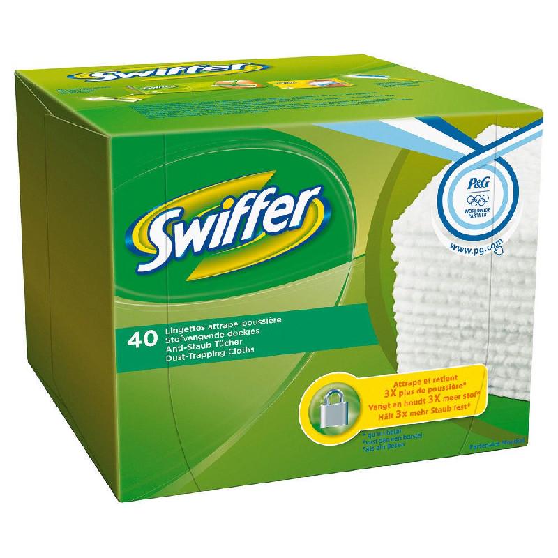 SWIFFER LINGETTES SWIFFER - MAXI - BOÎTE DE 40