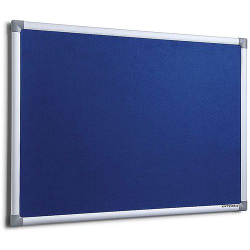 TABLEAU D´AFFICHE FOND FEUTRE EN COULEUR BLEU - SHOWDOWN DISPLAYS