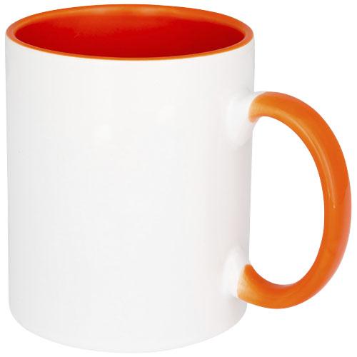 Tasse Pix de 330 ml - style pop - marquage sublimation - intérieur coloré et anse assortie - 10052205_0