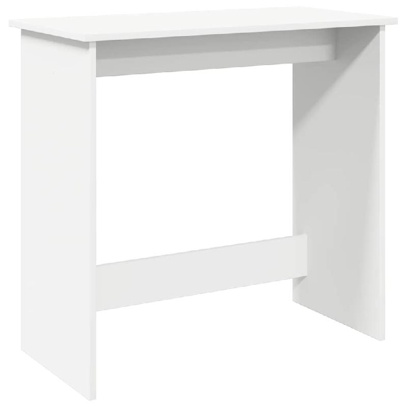 VidaXL Bureau Blanc 80x40x75 cm Bois d'ingénierie Modèle Vega Office Horizon - 860454_0