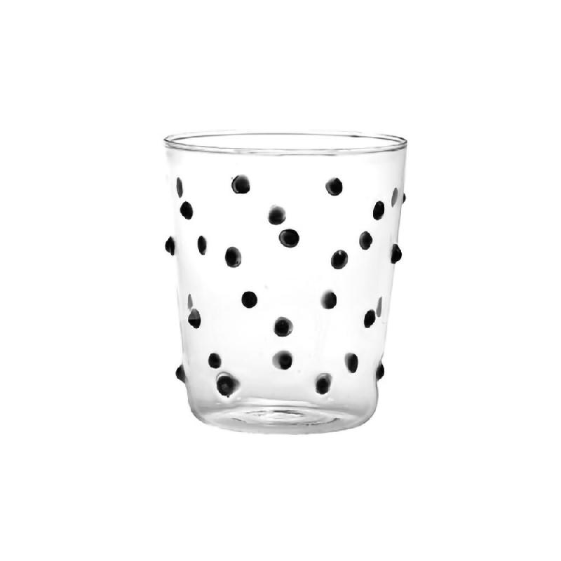 Zafferano Party Tumbler Verre Noir 45 Cl Set De 6 Pièces En Verre - noir py00102_0