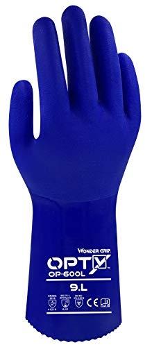 WONDER GRIP OP-600L OPTY CHEMICAL PROTECTION GLOVES, CHEMICAL RESISTAN_0